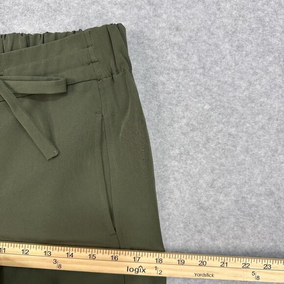 Prologue Jogger Pants WMNS XS Green Elastic Waist Drawstring Mid-Rise Stretchy - Picture 8 of 11